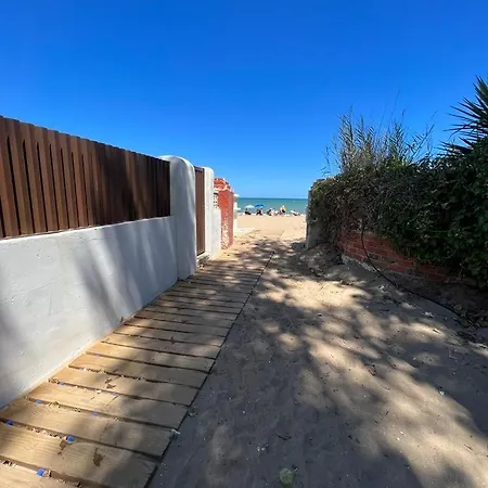 Chalet Denia Playa Primera Linea Exterior photo